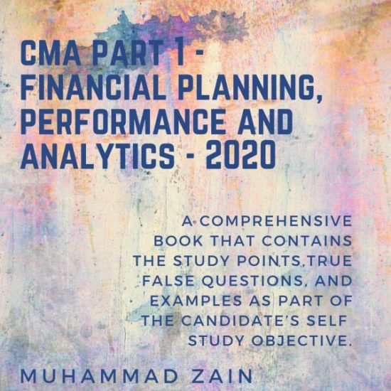 certified management accountant part 1 financial planning performance and analytics 2020