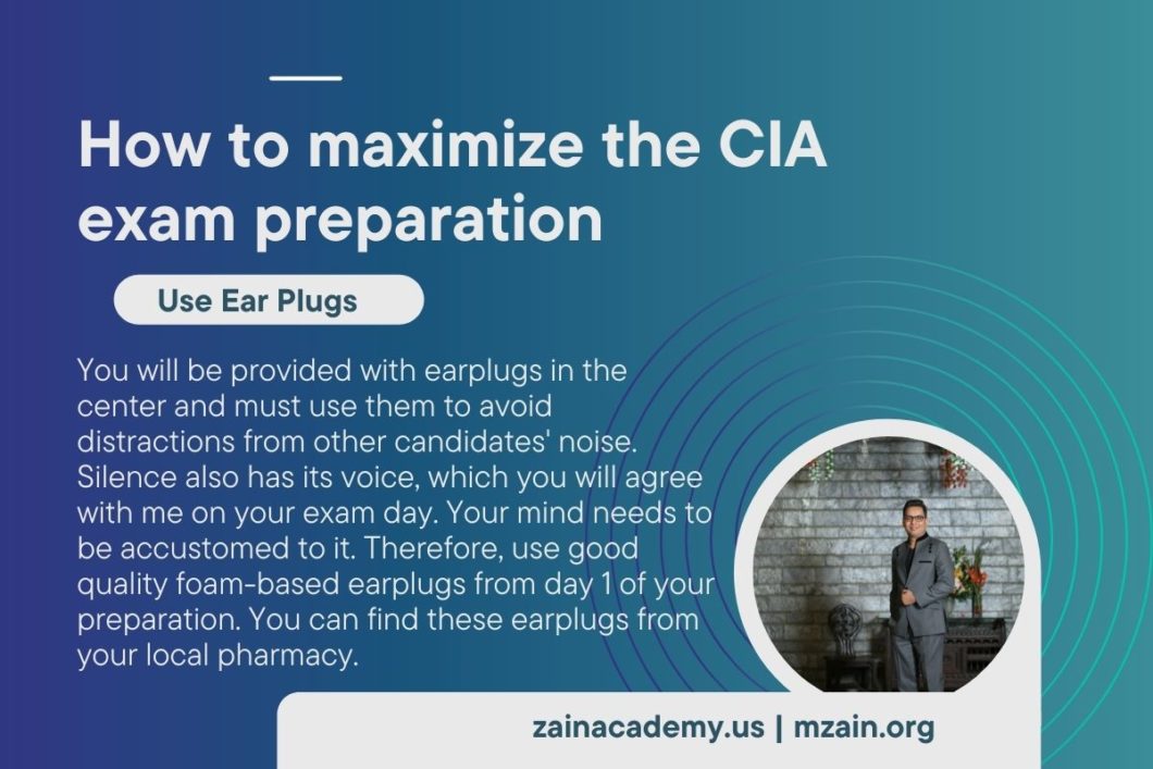 How to maximize the CIA exam preparation