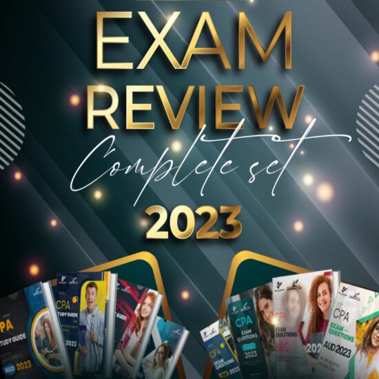 certified public accountant cpa exam review complete set 2023