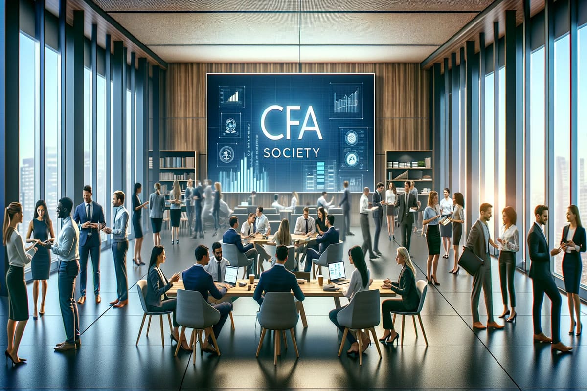 What are the benefits of joining a CFA Society