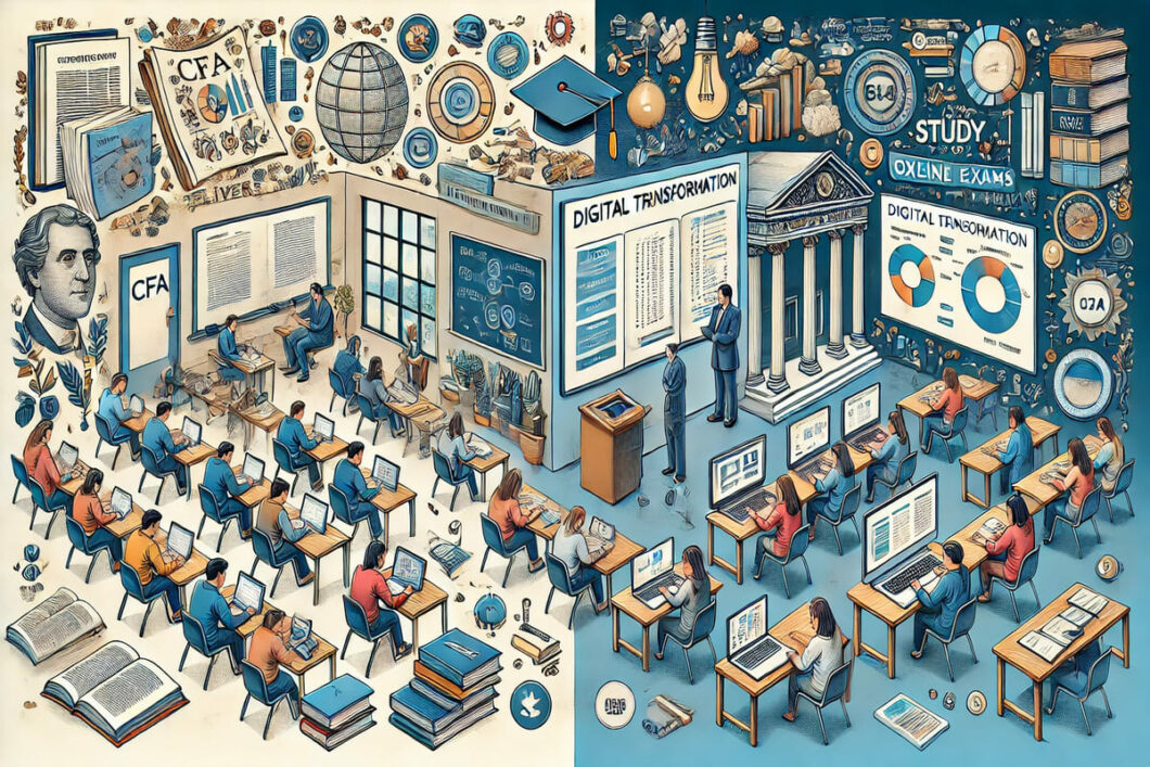 How has the digital transformation affected the CFA Program's delivery and exam formats