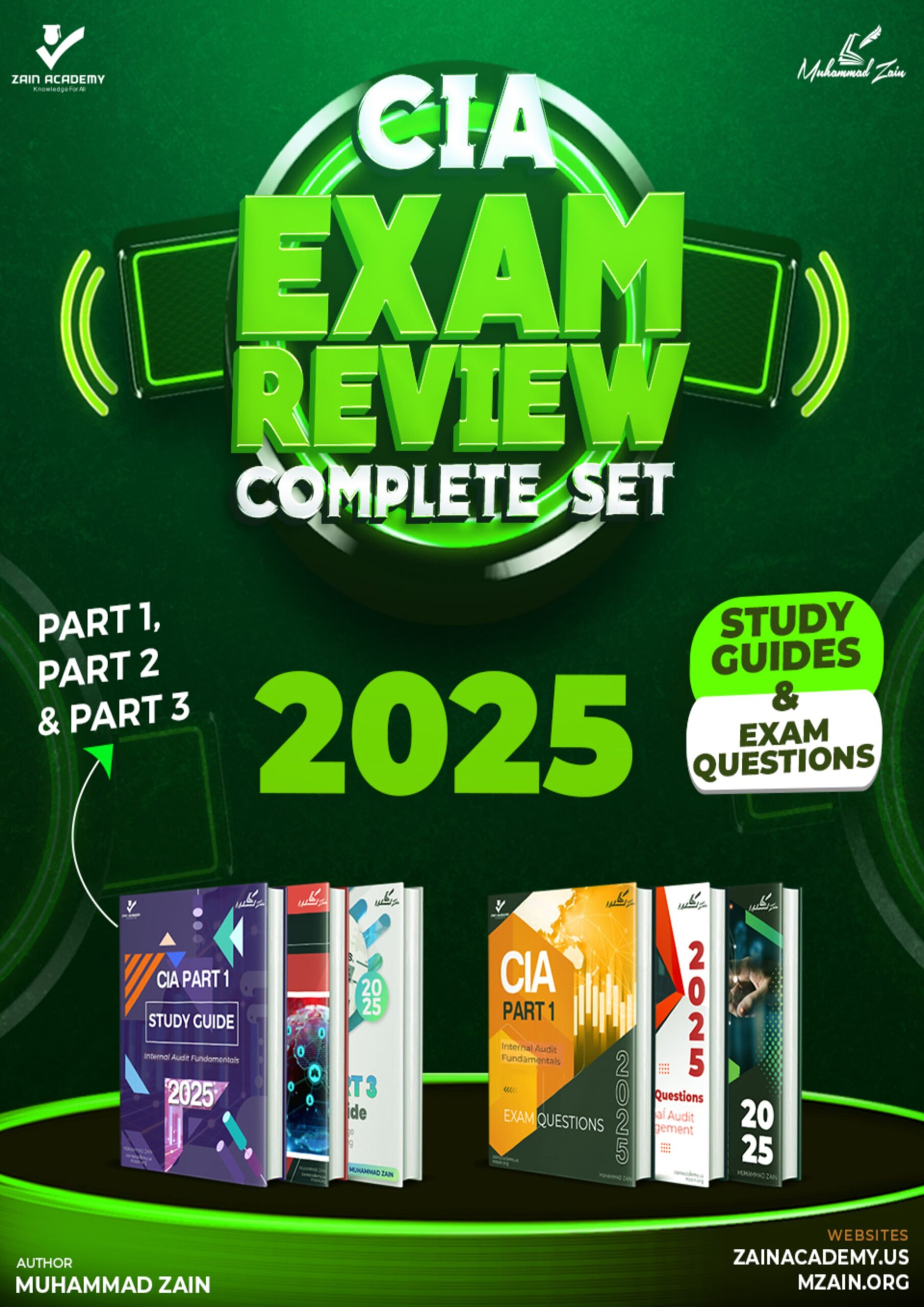 CIA Books, CMA Books, CPA Books – Muhammad Zain